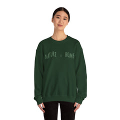 Korea -  Nature is home Unisex Heavy Blend™ Crewneck Sweatshirt  - StyleMZ