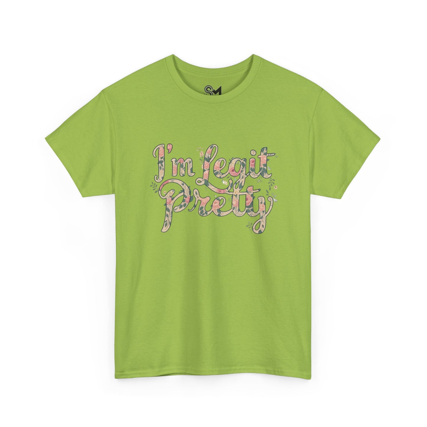 I'm legit pretty Unisex Heavy Cotton Tee - StyleMZ