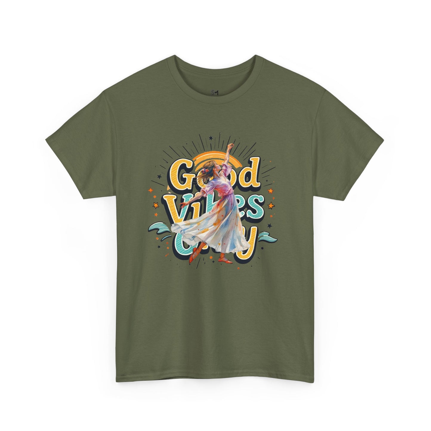 Good vibes only Unisex Heavy Cotton Tee