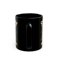 Korea -  T-rex Black Mug (11oz, 15oz)  - StyleMZ