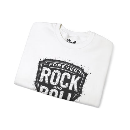 Forever Rock and Roll Unisex Heavy Blend™ Crewneck Sweatshirt