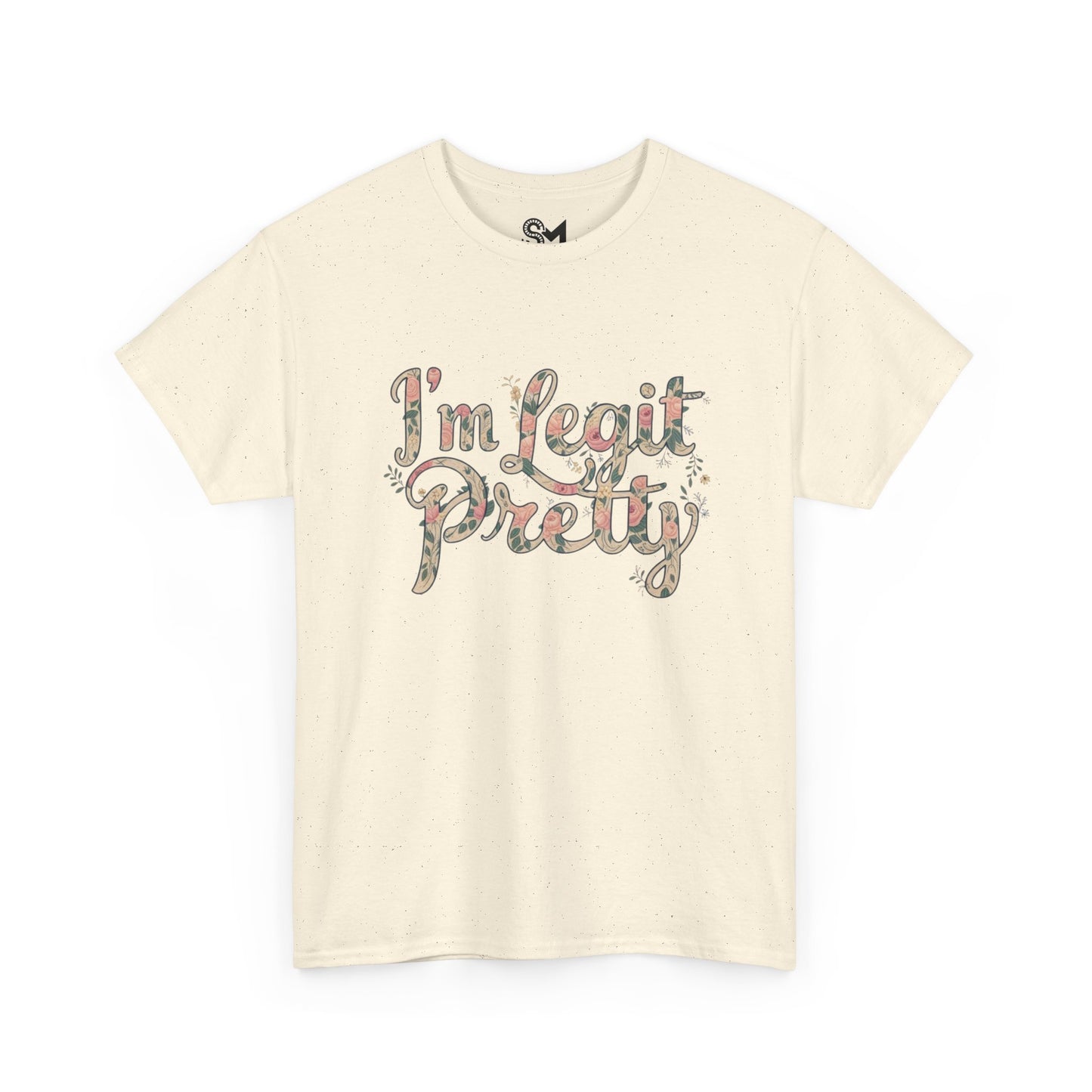 I'm legit pretty Unisex Heavy Cotton Tee - StyleMZ