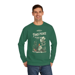 Korea -  In him find peace Unisex Crew Sweatshirt  - StyleMZ