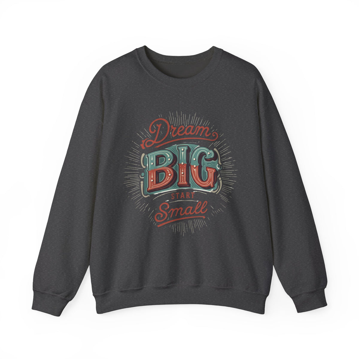 Korea -  Dream big Unisex Heavy Blend™ Crewneck Sweatshirt  - StyleMZ