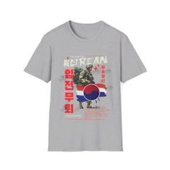 Korea -  K Soldier Spirit Unisex Softstyle T-Shirt  - StyleMZ