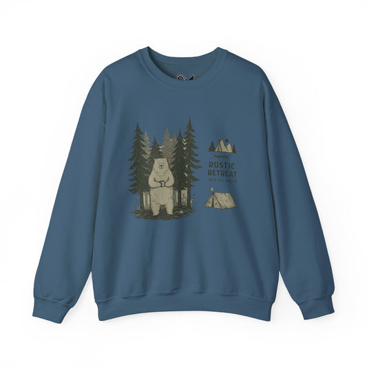 Rustic retreat Unisex Heavy Blend™ Crewneck Sweatshirt - StyleMZ