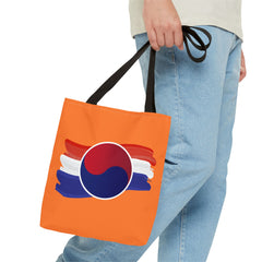 Korea -  Korean flag Tote Bag (AOP)  - StyleMZ