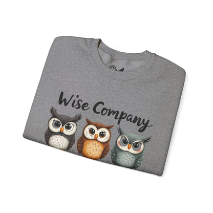 Wise Company Unisex Heavy Blend™ Crewneck Sweatshirt - StyleMZ