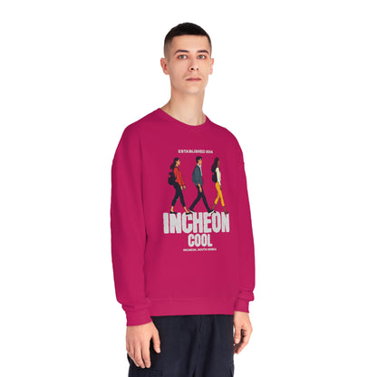 Korea -  Incheon Cool Unisex NuBlend® Crewneck Sweatshirt  - StyleMZ