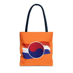 Korea -  Korean flag Tote Bag (AOP)  - StyleMZ