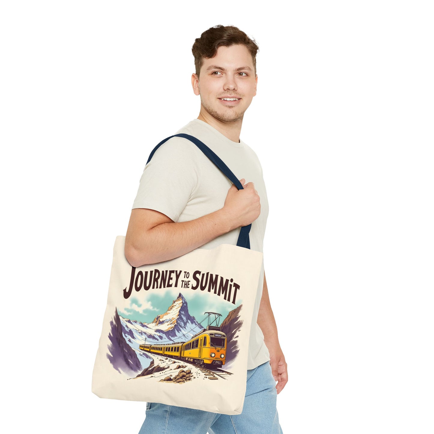 Journey to the summit Tote Bag (AOP) - StyleMZ