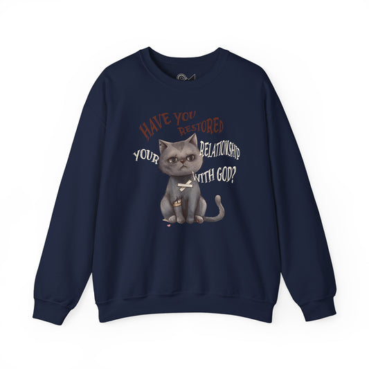 Have you reconciled Unisex Heavy Blend™ Crewneck Sweatshirt - StyleMZ - Stylemz