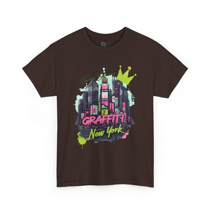 Graffiti New York Unisex Heavy Cotton Tee - StyleMZ