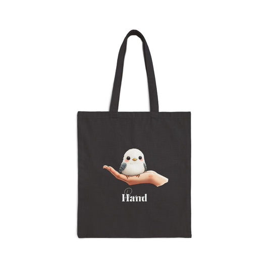 StyleMZ -  Peace in hand Cotton Canvas Tote Bag  - StyleMZ