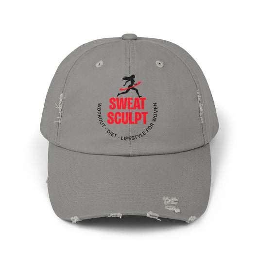 Corea - Gorra unisex con efecto desgastado Sweat Sculpt - StyleMZ 