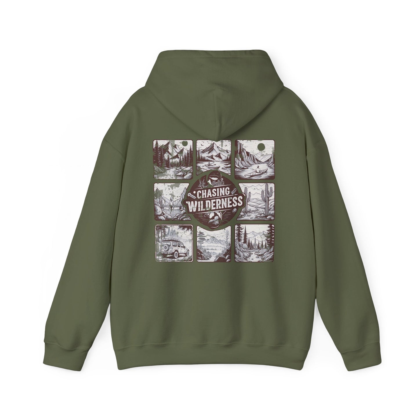 Chasing Wilderness Unisex Heavy Blend™ Hooded Sweatshirt - StyleMZ