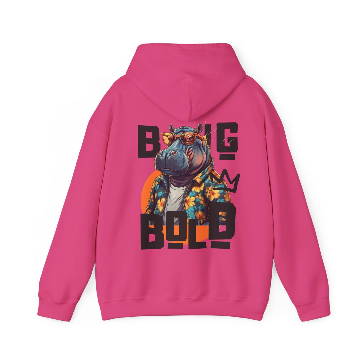 Big Bold Unisex Heavy Blend™ Hooded Sweatshirt - StyleMZ