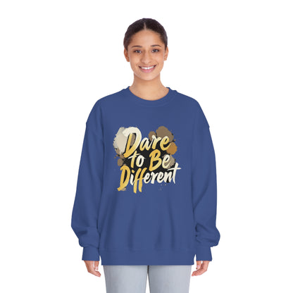 Dare to Be Different Unisex DryBlend® Crewneck Sweatshirt - StyleMZ-Stylemz