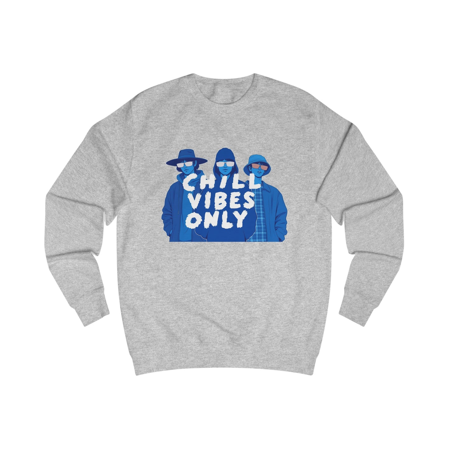 Korea -  Chill vibes only Unisex Sweatshirt  - StyleMZ