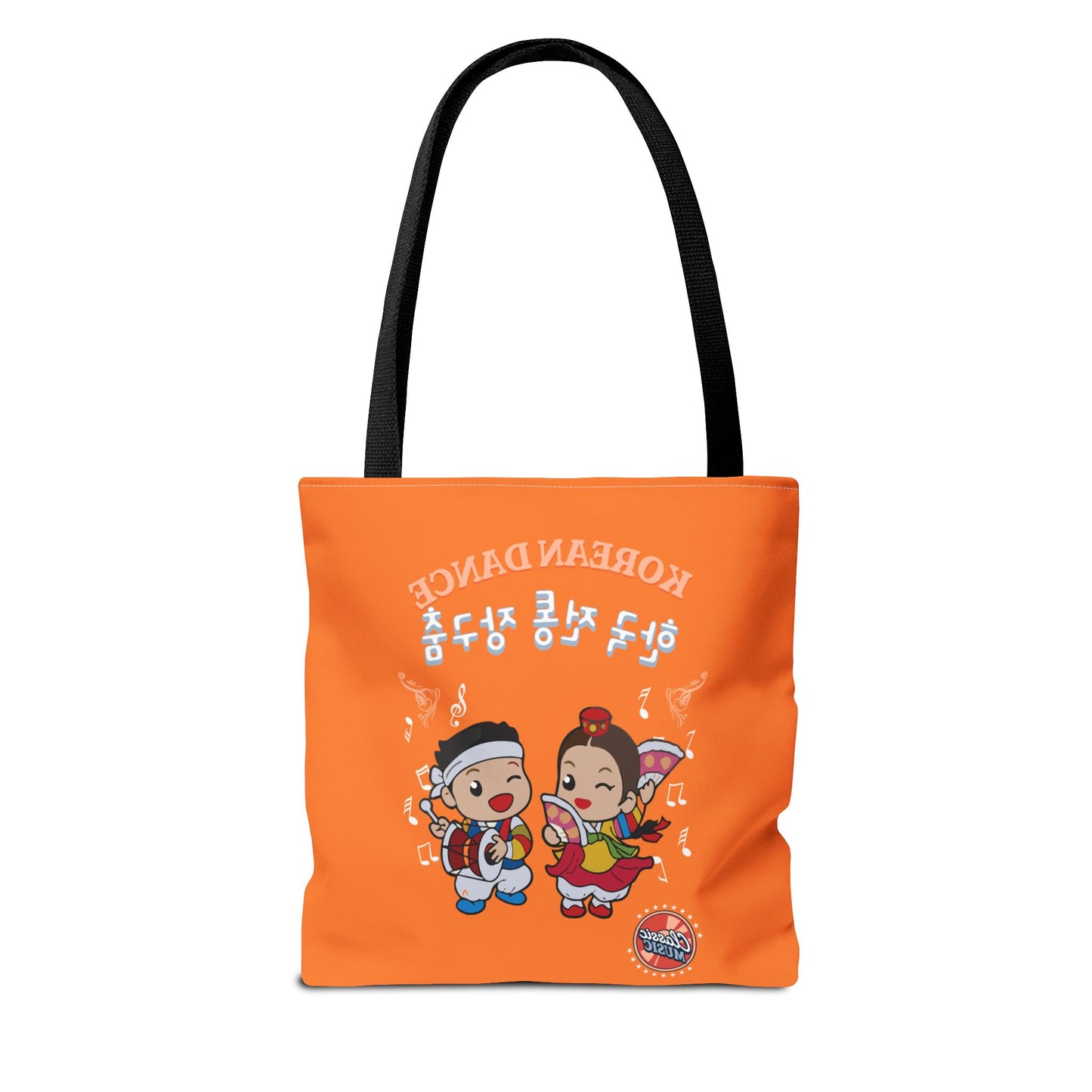 Korean traditional drum dance Tote Bag (AOP) - StyleMZ