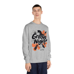 Korea -  Groove night Unisex DryBlend® Crewneck Sweatshirt  - StyleMZ