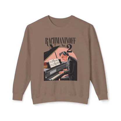 Korea -  Rachmaninoff No. 2 Unisex Lightweight Crewneck Sweatshirt  - StyleMZ