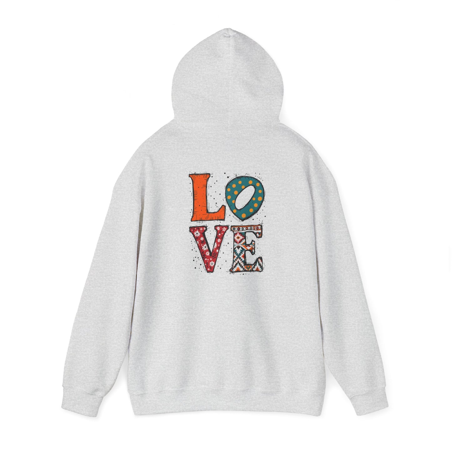 Love Unisex Heavy Blend™ Hooded Sweatshirt - StyleMZ