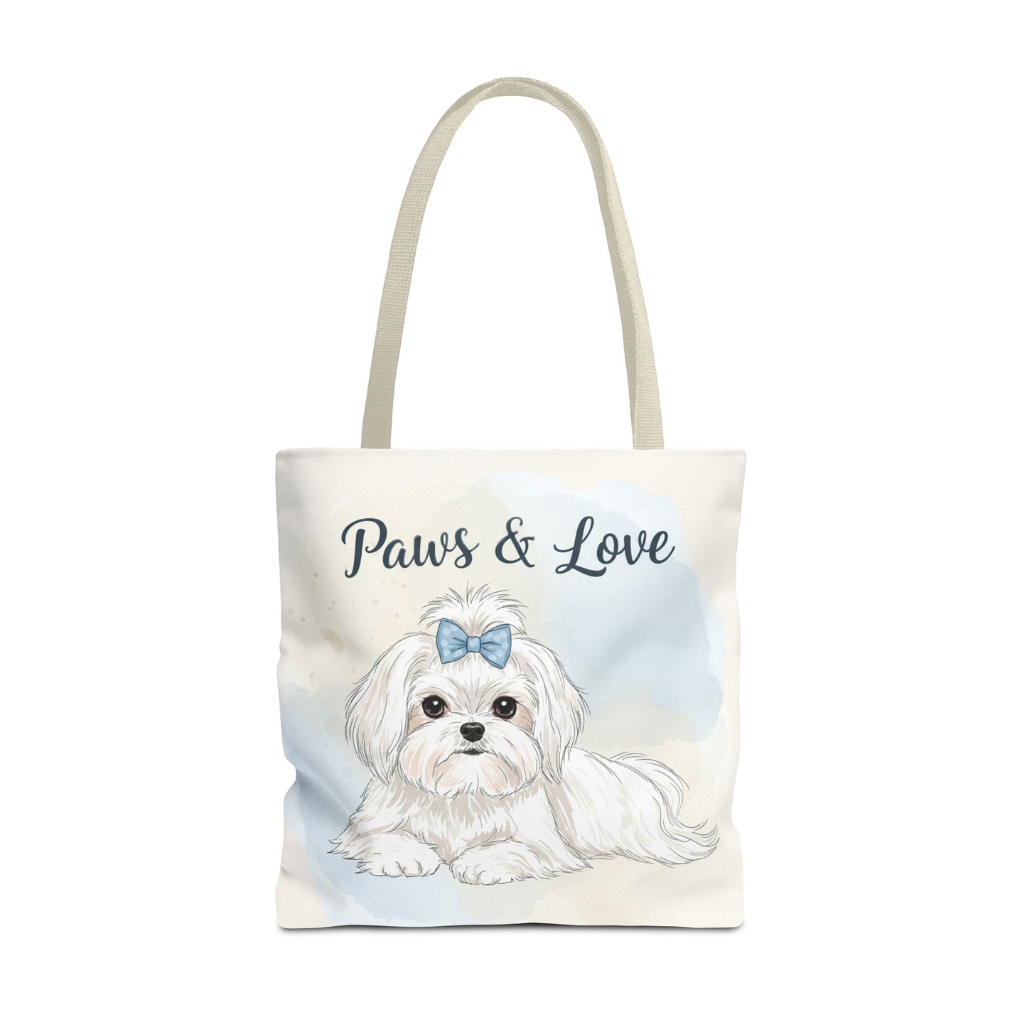 Paws & Love Dog Tote Bag - Durable Pet Lover's Carryall