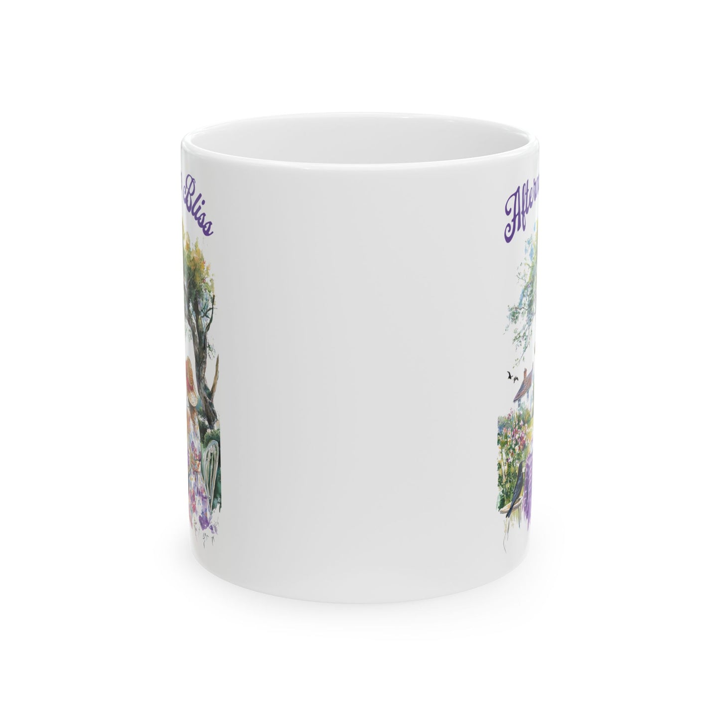 Afternoon Bliss Ceramic Mug, (11oz, 15oz) - StyleMZ