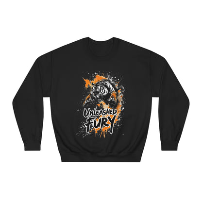 Unleashed fury Unisex DryBlend® Crewneck Sweatshirt - StyleMZ