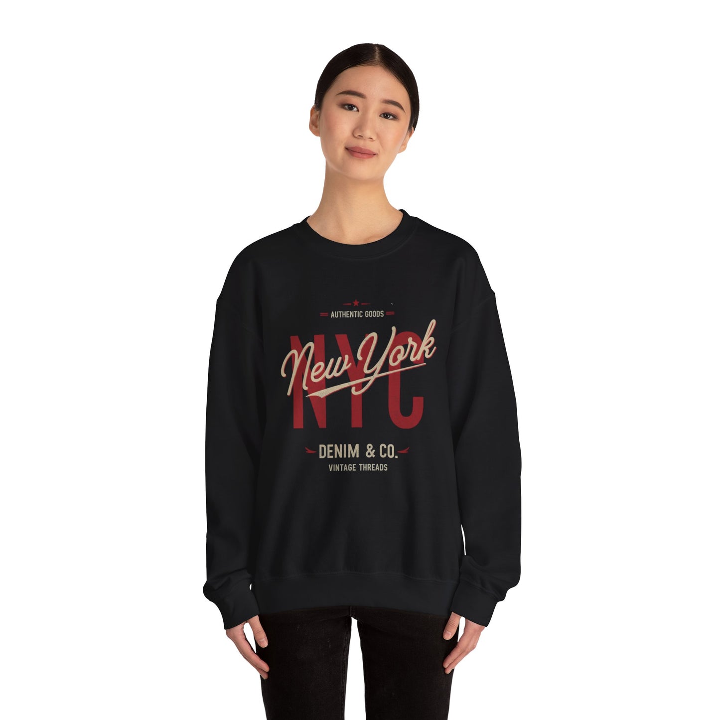 NYC Unisex Heavy Blend™ Crewneck Sweatshirt - StyleMZ