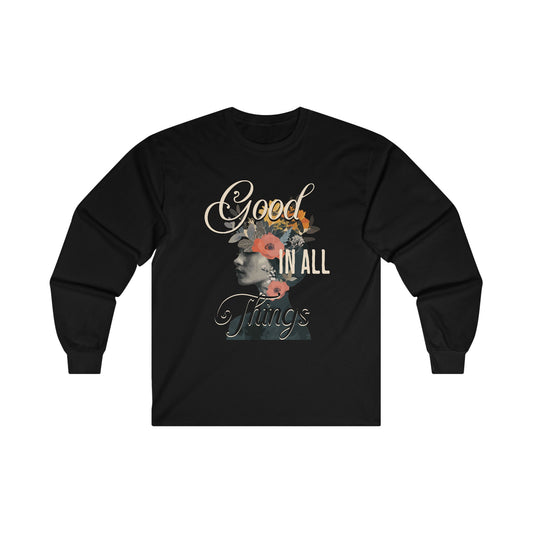 Korea - Good in all things Unisex Ultra Cotton Long Sleeve Tee - StyleMZ - Stylemz