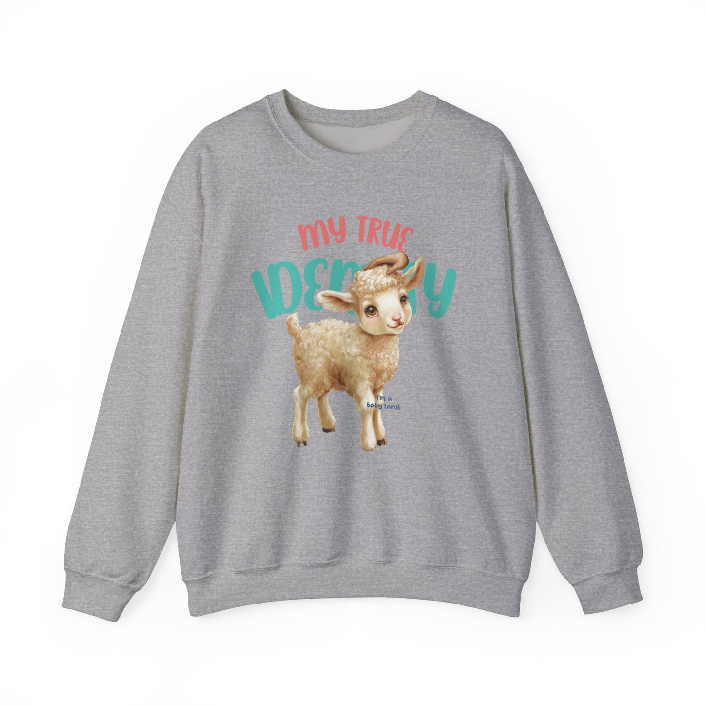 StyleMZ -  I'm a baby lamb Unisex Heavy Blend™ Crewneck Sweatshirt  - StyleMZ