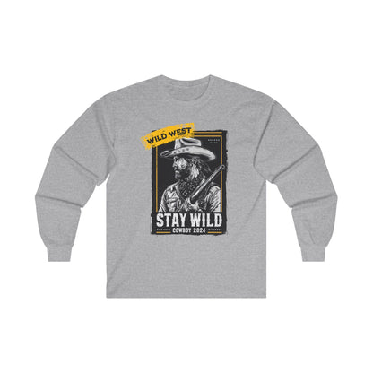 Stay Wild Unisex Ultra Cotton Long Sleeve Tee - StyleMZ