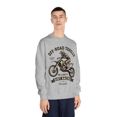 Korea -  Off-road thriller Unisex DryBlend® Crewneck Sweatshirt  - StyleMZ