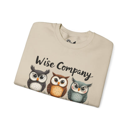 Wise Company Unisex Heavy Blend™ Crewneck Sweatshirt - StyleMZ