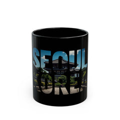 Korea -  Seoul Korea Black Mug (11oz, 15oz)  - StyleMZ