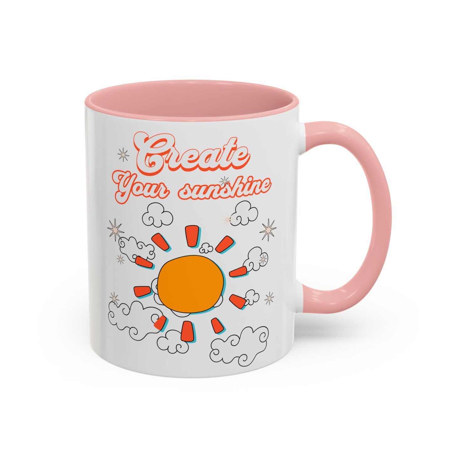 Create your sunshine Accent Coffee Mug (11, 15oz) - StyleMZ