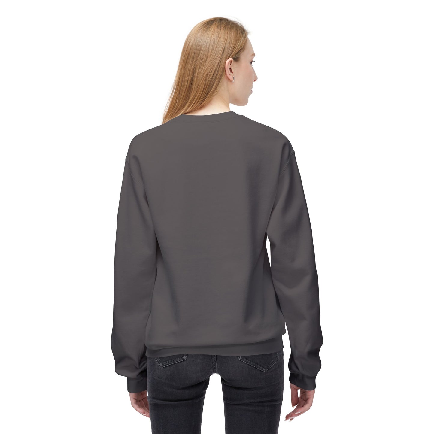 Korea -  How will you outpace me? Unisex Midweight Softstyle Fleece Crewneck Sweatshirt  - StyleMZ