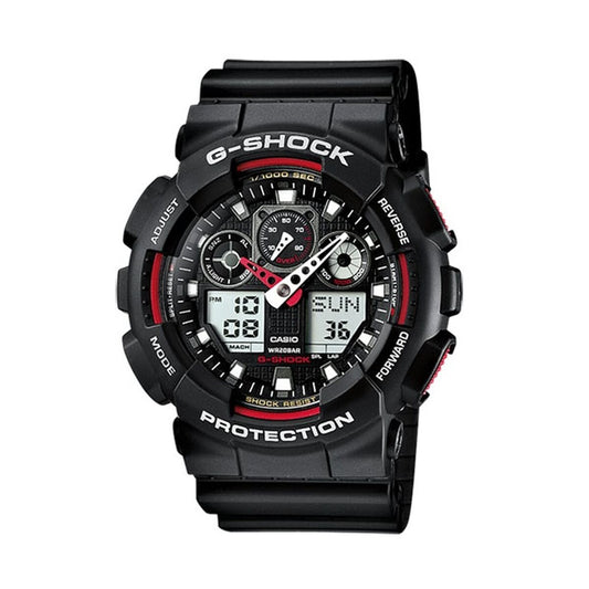 Men's Watch Casio G-Shock GA-100-1A4ER Durable Style