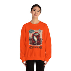 Korea -  Scottish Salmon Unisex Heavy Blend™ Crewneck Sweatshirt  - StyleMZ