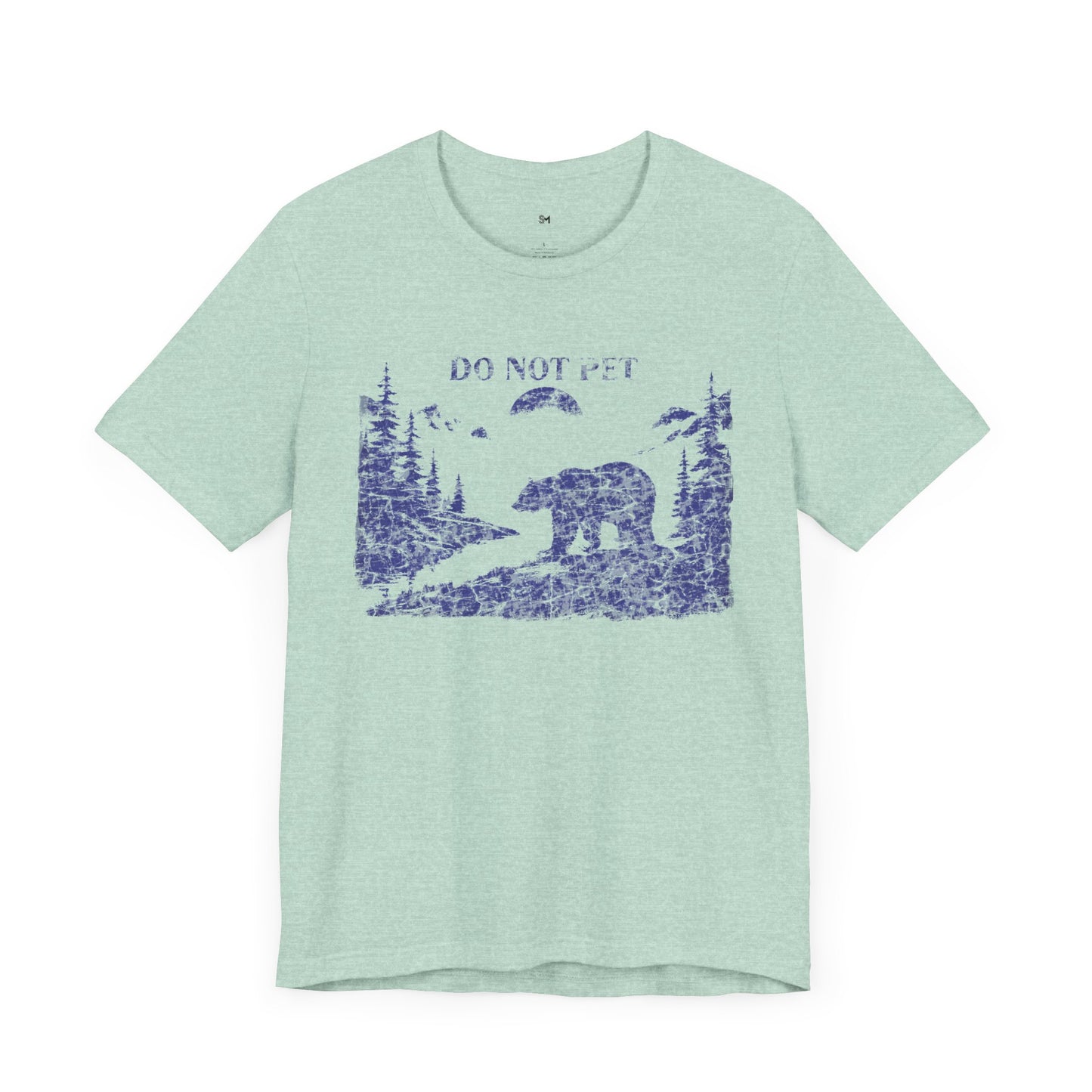 Adventure Awaits Bear Tee - Unisex Do Not Pet Graphic Shirt