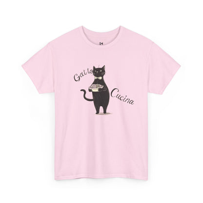 Gatto e Cucina Unisex Heavy Cotton Tee