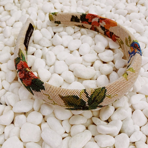 Vintage Garden Floral Headband for Stylish Everyday Wear