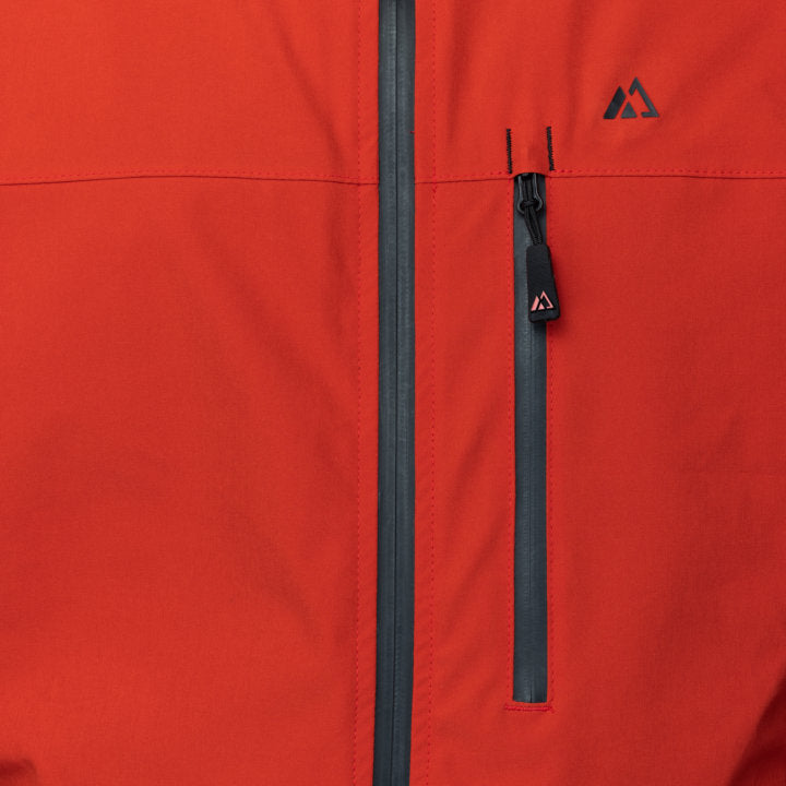 Adventure 2.0 - Men Red Jacket for All Weather Adventures