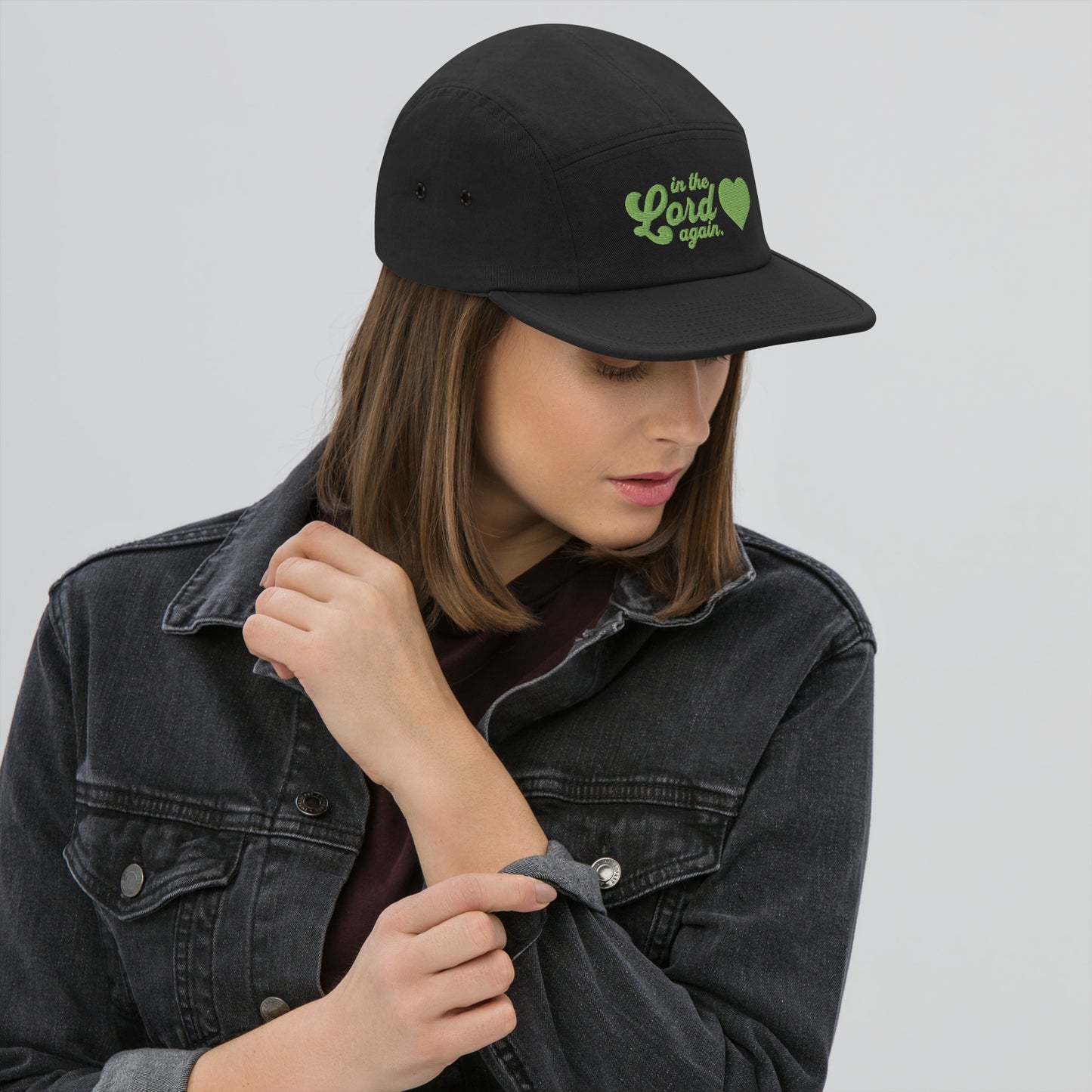 Korea -  In the Lord again Five Panel Cap  - StyleMZ