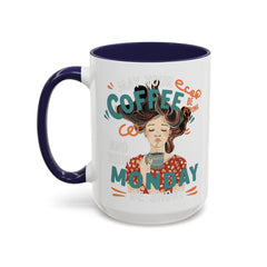 Taza de café con acento de café fuerte de Corea (11, 15 oz) - StyleMZ 