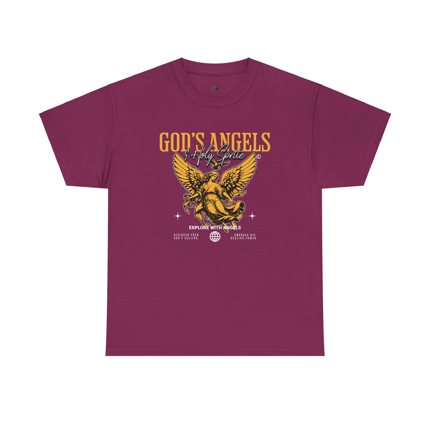 God's angels Unisex Heavy Cotton Tee