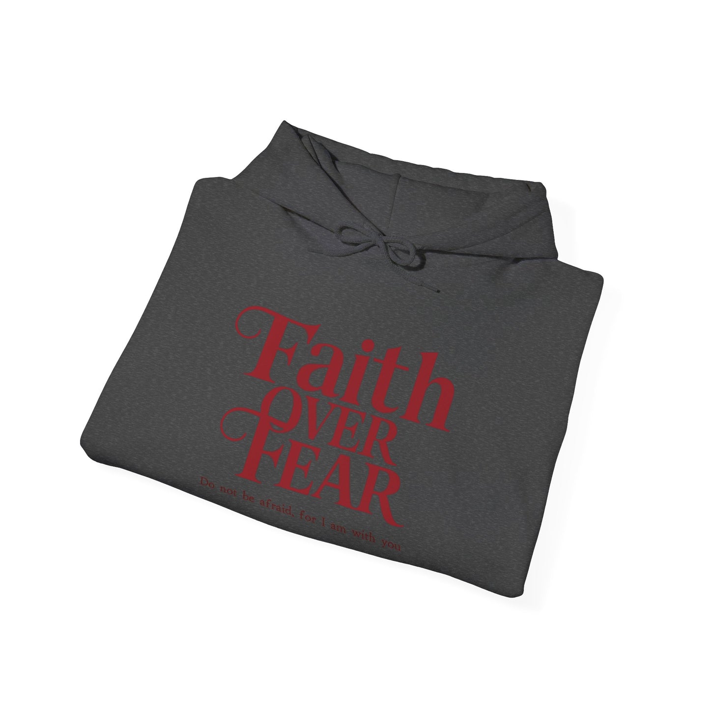 Faith over fear Unisex Heavy Blend™ Hooded Sweatshirt - StyleMZ