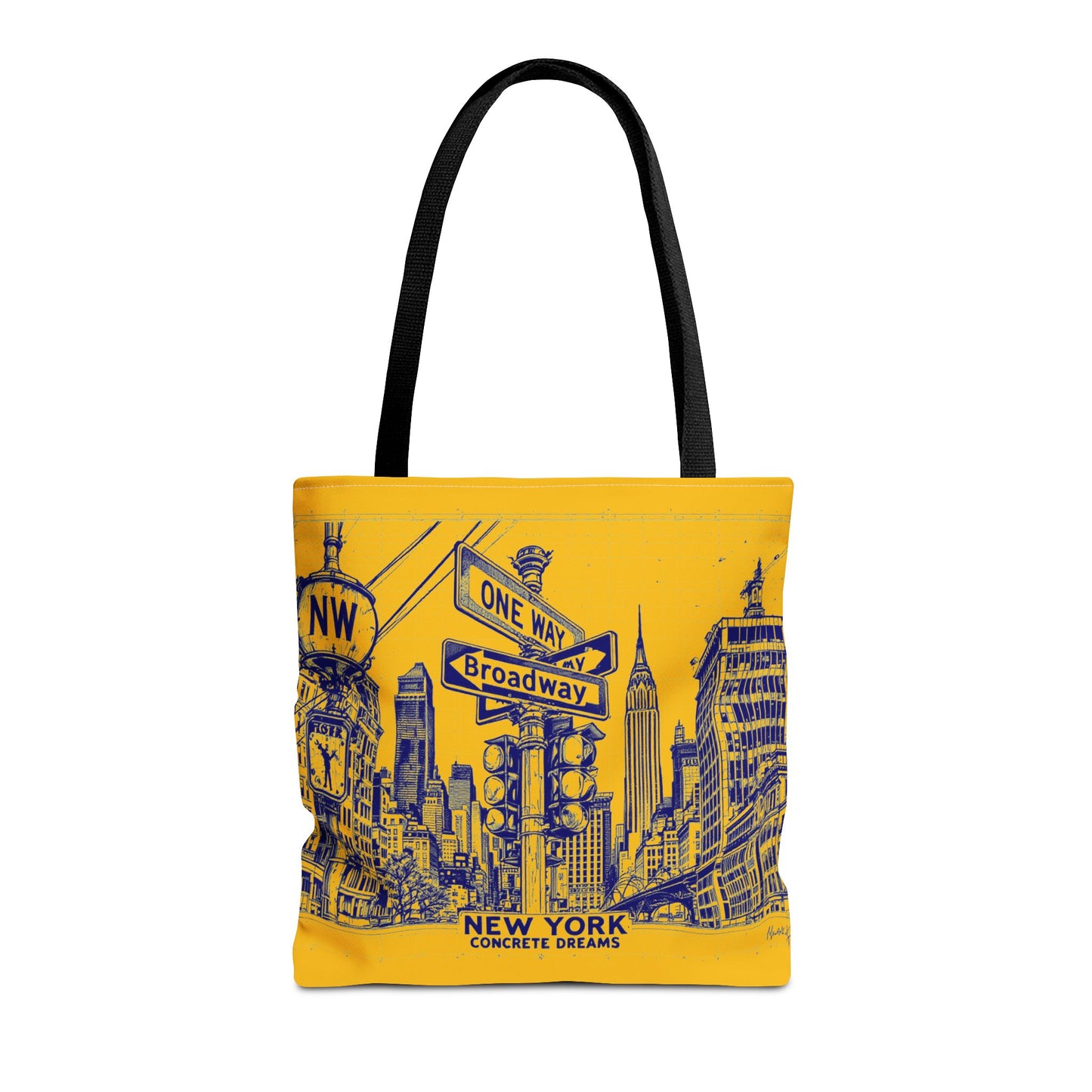 New York concrete dreams Tote Bag (AOP)